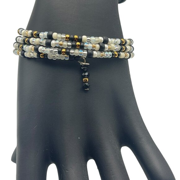 **Stack Layering Beads Wrap Bracelet - Picture 1 of 8